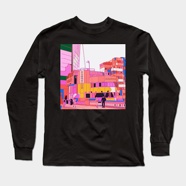 London Pub Long Sleeve T-Shirt by juliechicago